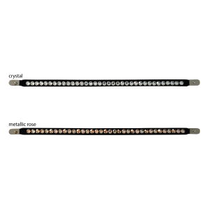 Bling for browband Magic Tack long straight, one row