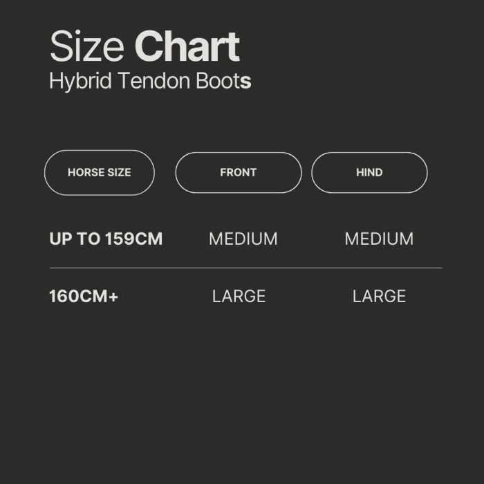 Hybrid Tendon Boots